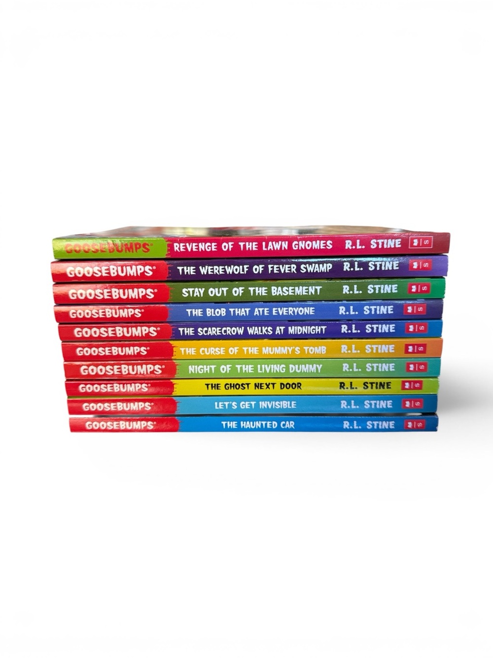 Goosebumps Book Lot 10 R.L. Stine Classic Kids Horror Series